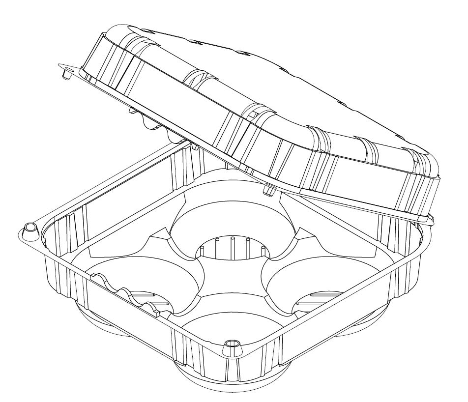 KIT1500 h 85 R-PET 4F Bicolor